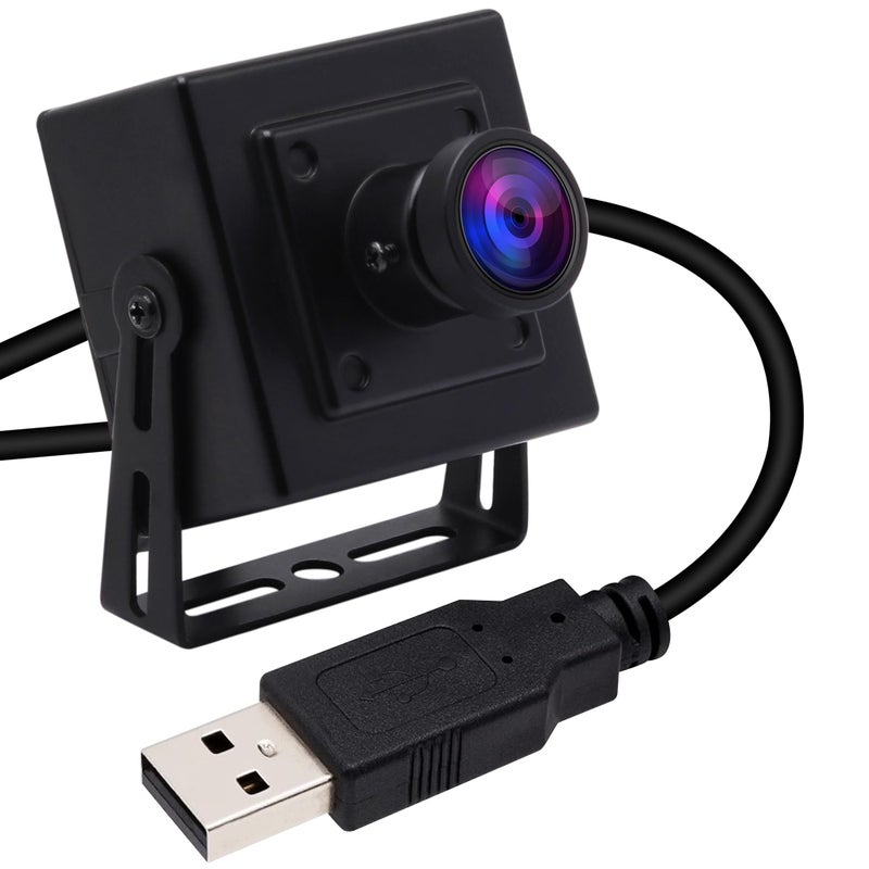 SVPRO 5MP USB Camera, Wide Angle Fisheye Webcam with Aptina MI5100 Sensor, 2592x1944 HD Box Camera Embedded for Industrial Machine Vision, USB PC Cam for Computer Laptop - Image 1